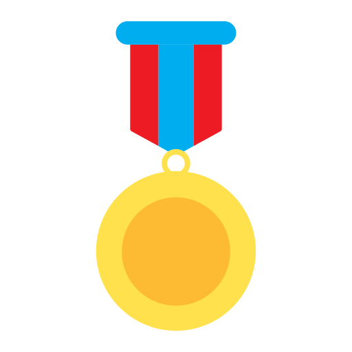 Medal Generic Flat icon