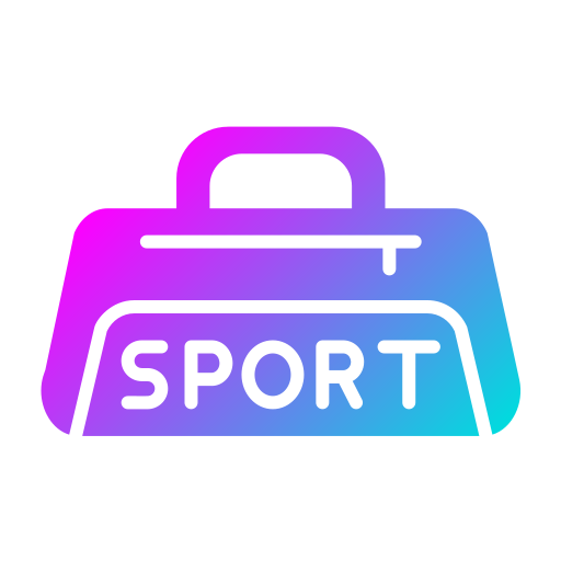 bolsa de deporte icono gratis