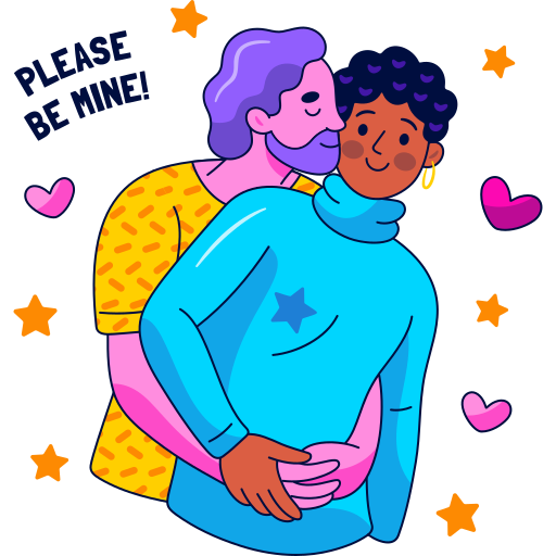 Love and romance free sticker Love and romance free sticker