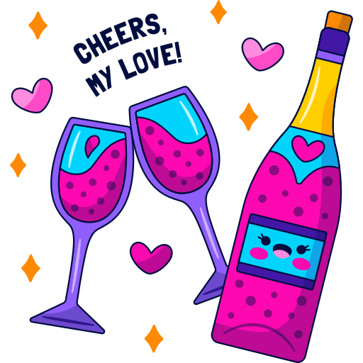 liebe und romantik kostenlos Sticker