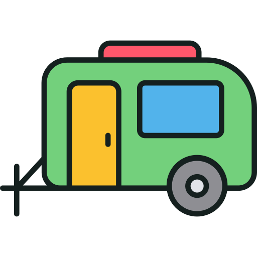 Caravan Generic Outline Color icon