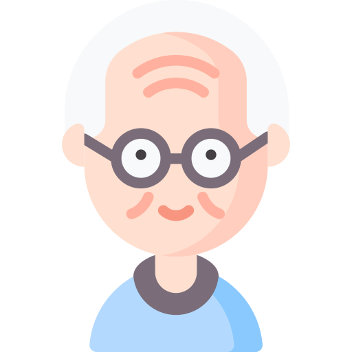 Grandfather Special Flat icon