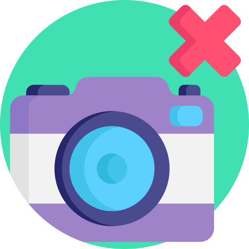 sin fotografía icono gratis