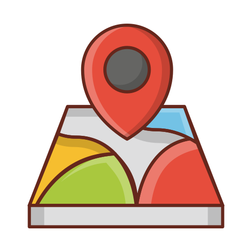 ubicación del mapa icono gratis