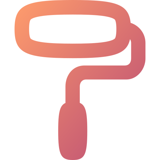 rodillo icono gratis