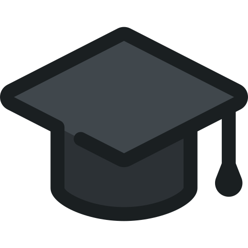 Mortarboard free icon