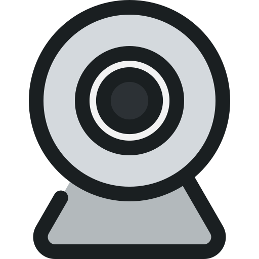 cámara web icono gratis