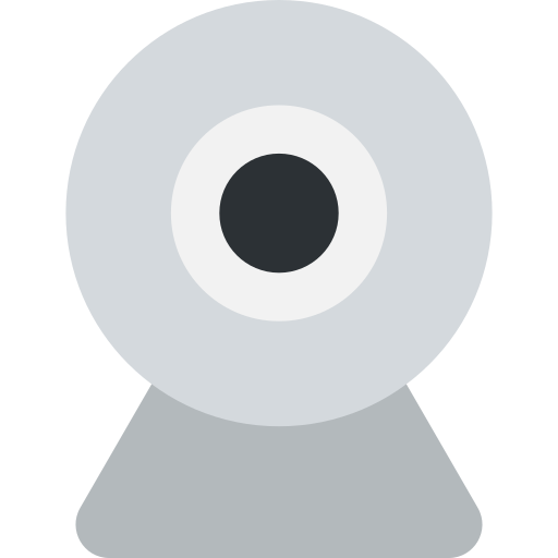cámara web icono gratis