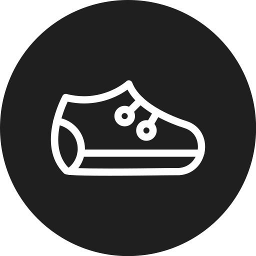 zapatos de bebé icono gratis