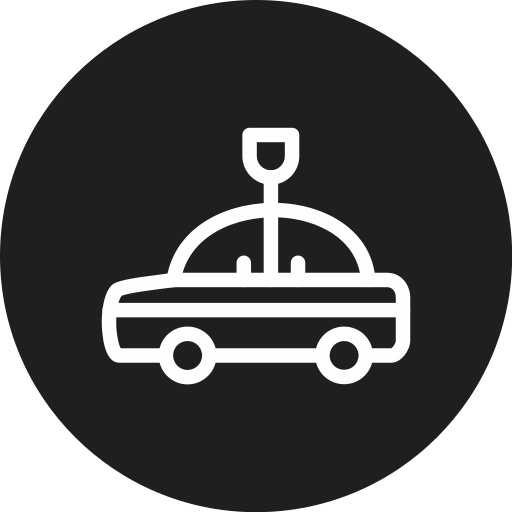 coche de juguete icono gratis