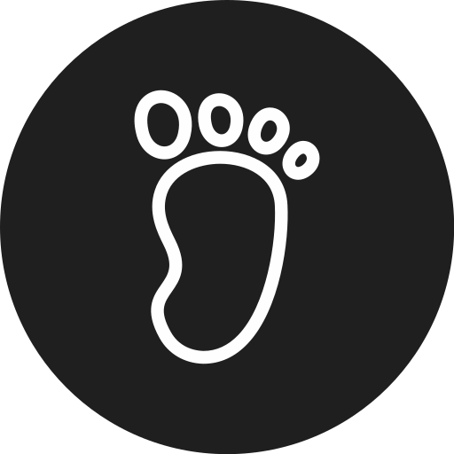 Footprint Generic Glyph icon