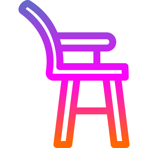 High chair free icon High chair free icon