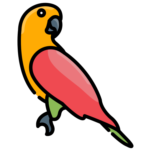 Bird Generic Outline Color icon