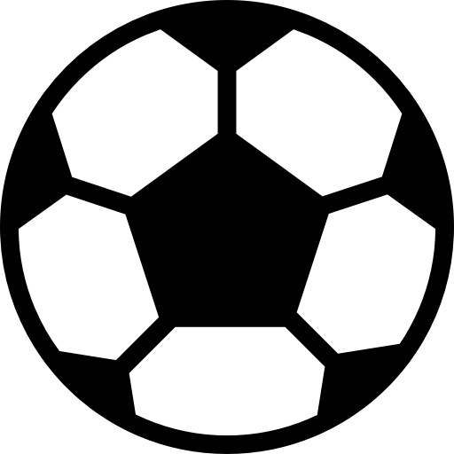 Um ícone plano de jogo de futebol download