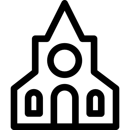 iglesia vieja icono gratis