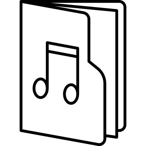 archivos de música icono gratis