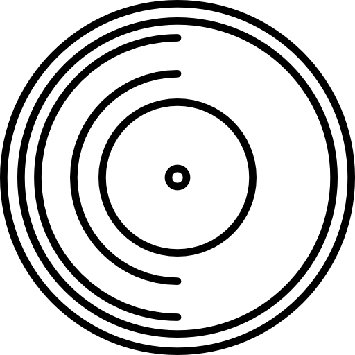 disco de vinilo icono gratis