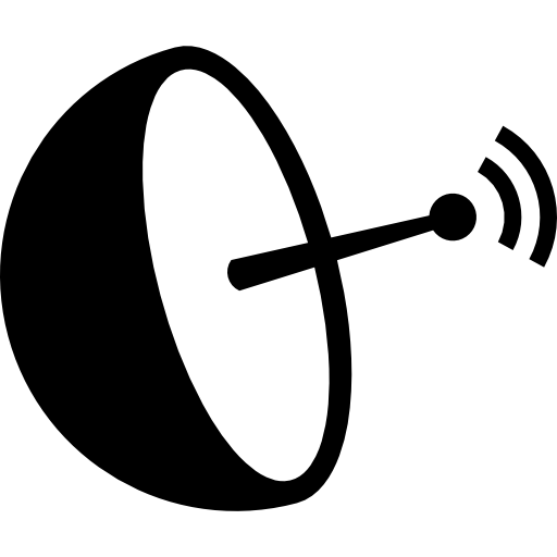 Parabolic Antenna - Free technology icons