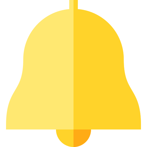 Bell Basic Straight Flat icon