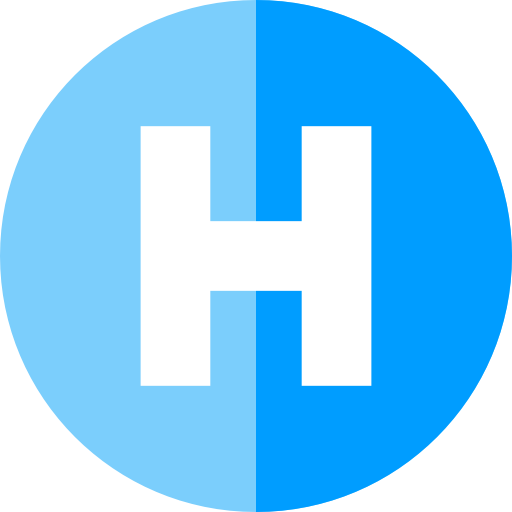 Hospital Basic Straight Flat icon