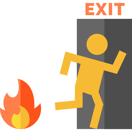 Fire exit - Free signs icons