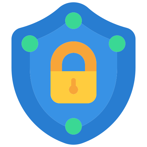 la seguridad cibernética icono gratis