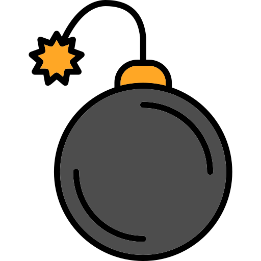 bombe Icône gratuit bombe Icône gratuit