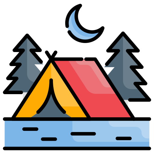 Campsite - Free travel icons