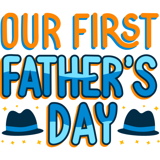 Fathers day free sticker