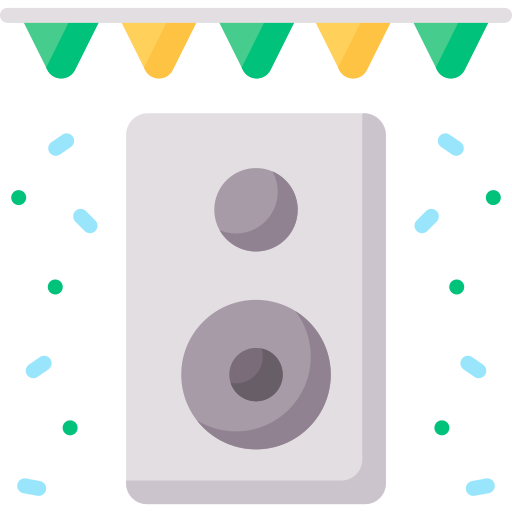 altavoz icono gratis