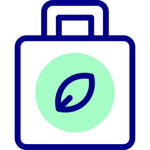bolsa ecológica icono gratis
