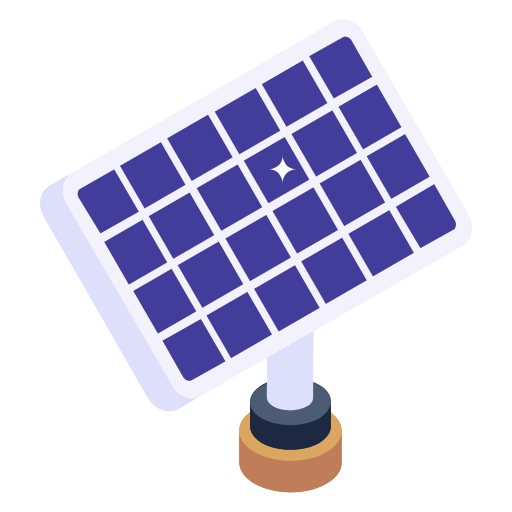 energía solar icono gratis