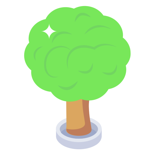 Tree Generic Isometric icon