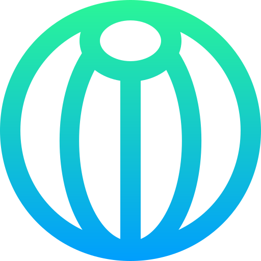 Beach ball free icon