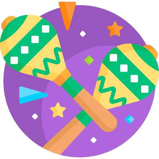 maracas icono gratis