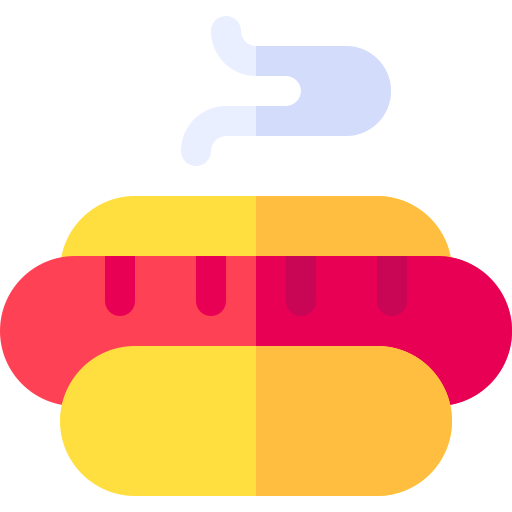 Hot dog free icon Hot dog free icon