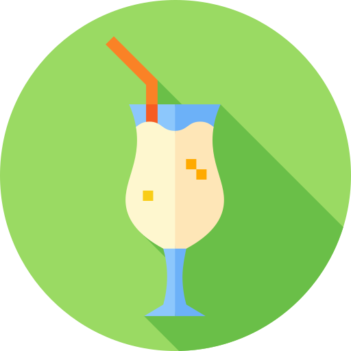 piña colada icono gratis