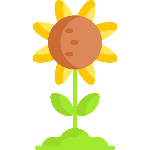 girasol icono gratis