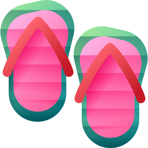 chancletas icono gratis