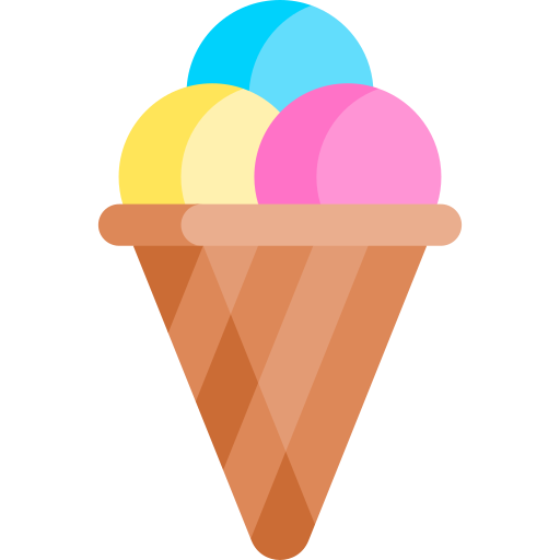 Ice cream Special Flat icon