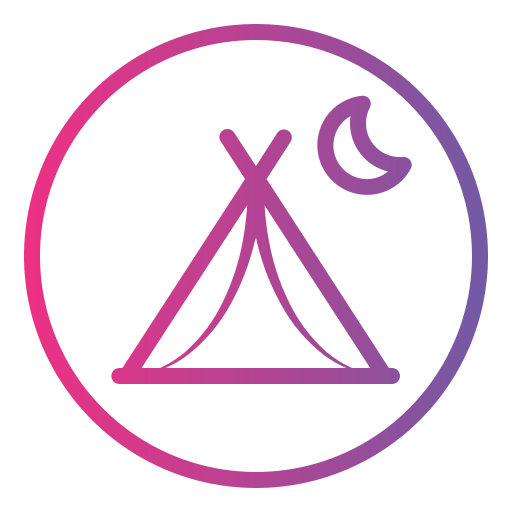 Tent free icon Tent free icon