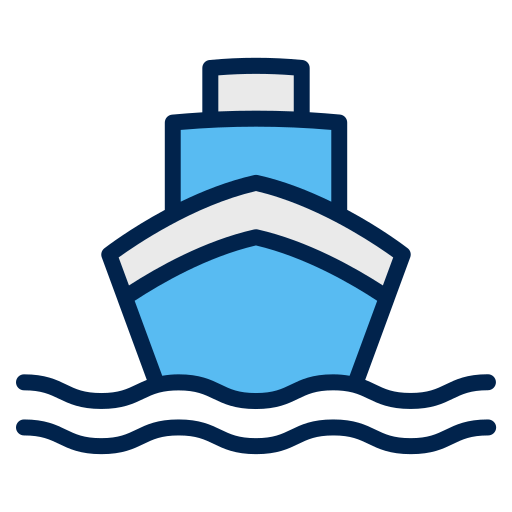 Ship Generic Blue icon