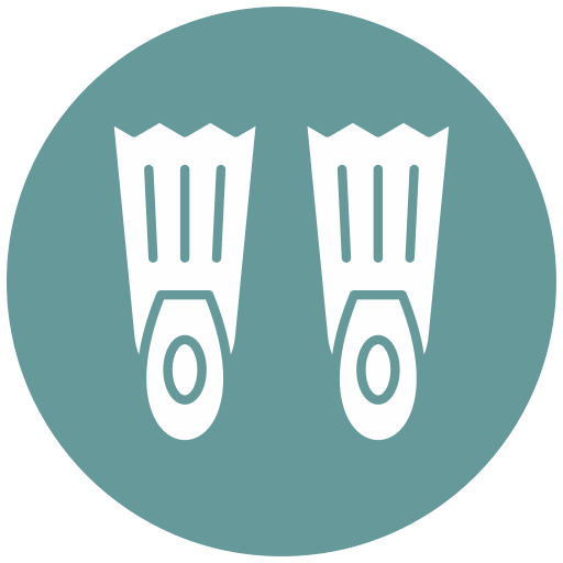 Flippers free icon Flippers free icon