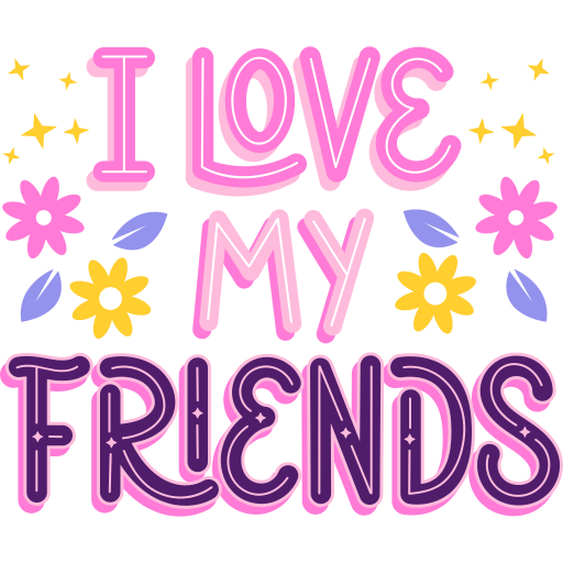 beste freunde kostenlos Sticker