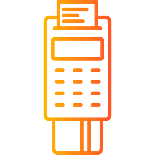 terminal de punto de venta icono gratis