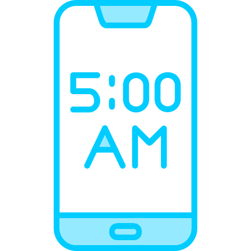 Alarm free icon