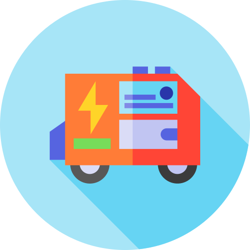 Electric generator free icon