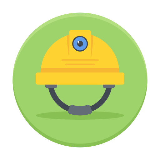 casco de seguridad icono gratis