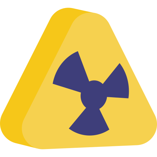 Biohazard sign free icon