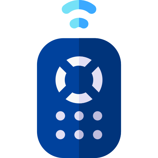 Remote control Basic Rounded Flat icon